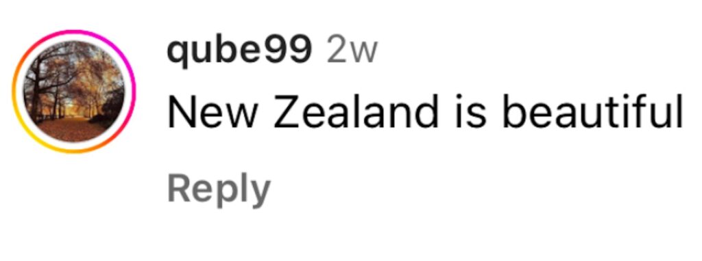 A social media user reacts to Sarah revealing which countries will pay you to move there, offering cash and property goes viral on social media.