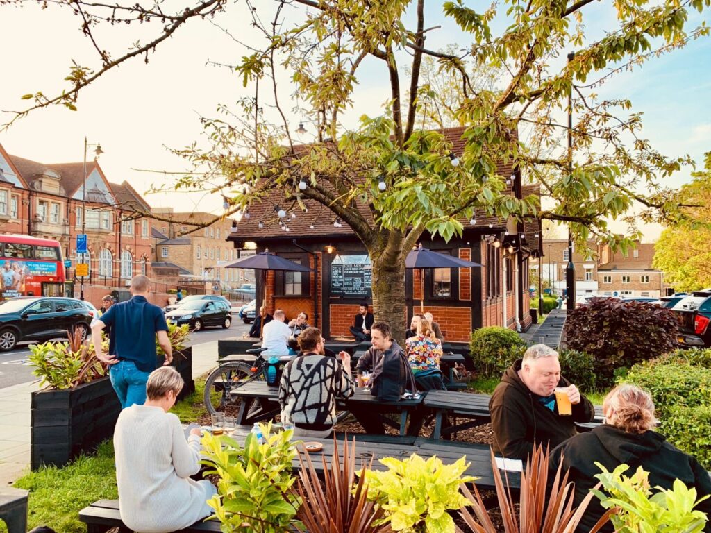 Discover Tottenham's hidden gem, The High Cross Pub, a former public toilet turned cozy spot to watch the Euros. Enjoy pints, burgers, and a relaxed atmosphere away from the crowds.