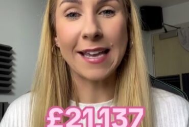 the micro-influencer on TikTok, Kat Leech, shares her journey to earning over £20,000 a year despite her modest following, offering tips for aspiring content creators.