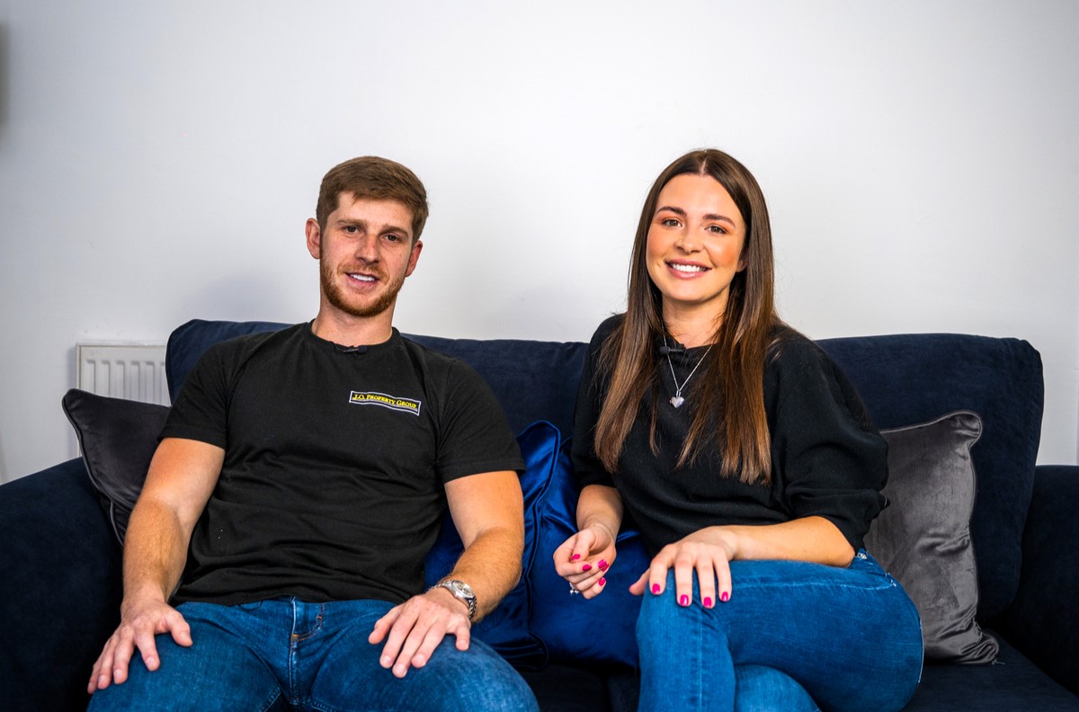 Young couple defies stereotypes, building property empire at 25. Olivia and Joe's Cosi Living business transforms rundown homes, challenging Gen Z labels.