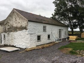 Anna Roberts the woman who turned a derelict barn into her dream home, making a profit after years of DIY renovation.