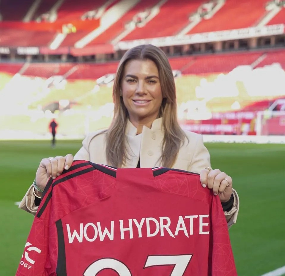 Queenie Porter aims to become a top executive in women's sports with WOW HYDRATE, landing major deals like with Manchester United, and supporting grassroots and women's games.