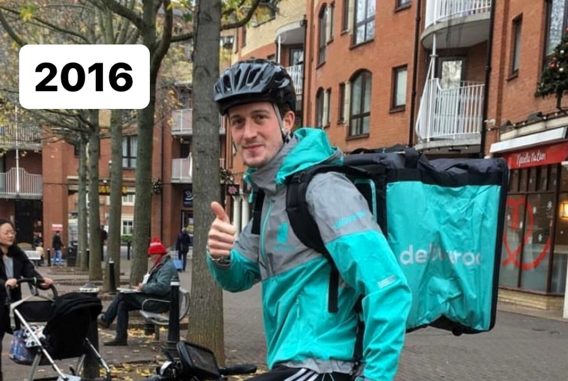From Deliveroo rider to business partner: Benjamin Lebus's journey of turning Mob, a budget-friendly recipe platform, into a success, now partnering with Deliveroo.