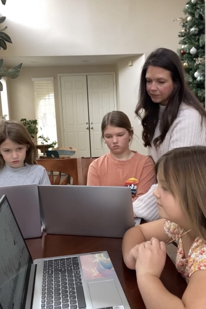 Homeschooling mom Amanda Custer teaches her kids trading, ensuring financial freedom. With a relaxed schedule and trading skills, she believes they'll never need traditional jobs.