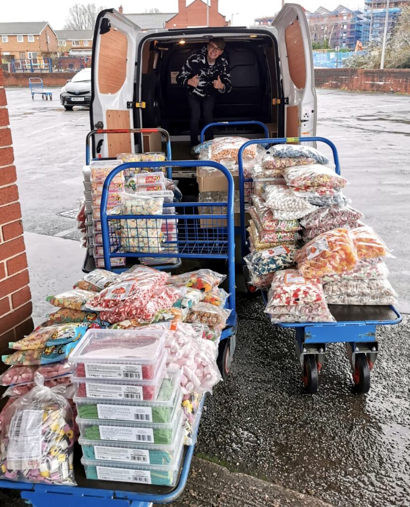 A man turned £500 into £1.15m with a pick and mix sweets business that now supplies TV stars like Ant and Dec and boasts over 150 varieties of sugary treats.